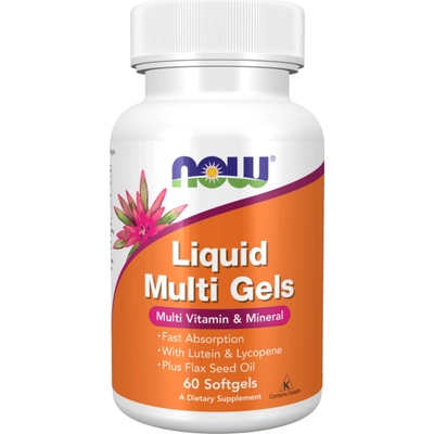 Now Foods Liquid Multi Gels 60 kapsúl