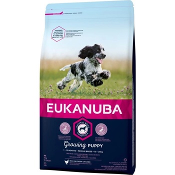 Eukanuba Growing Puppy Medium Breed 3 kg