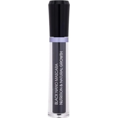 Black Nano Mascara Nutrition & Natural Growth спирала за обем и стимулиране на растежа на миглите 6 ml нюанс Black