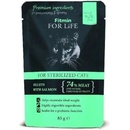 Fitmin For Life cat sterilized salmón 85 g