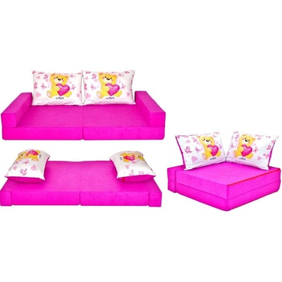 Welox medvedík ružový poťah 8 x 60 x200cm