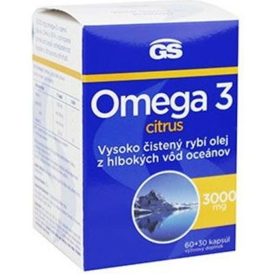 GS Omega 3 Citrus 60 kapslí