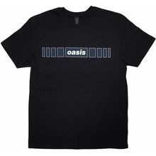 Oasis tričko Horizontal Bars Logo Black