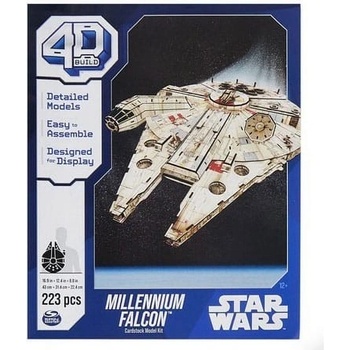 4D BUILD 3D Puzzle Star Wars: Milenium Falcon 223 ks