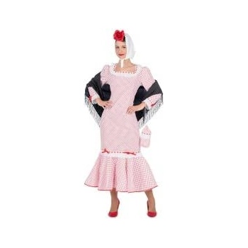 My Other Me Маскировъчен костюм за възрастни My Other Me Мадридчанка Бял (4 Части) Размер XL