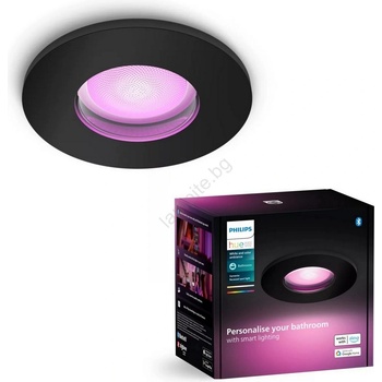 Philips - LED RGBW Димируема лампа за баня Hue XAMENTO 1xGU10/4, 2W IP44 (P6193)