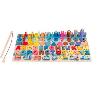 2Kids Toys Многофункционална дъска с вложки 6в1 (2d33800)