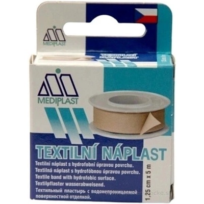Mediplast cievka s krytom náplasť 1,25 cm x 5 m