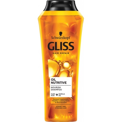 Gliss šampón Oil Nutritive pre hrubé a namáhané vlasy 250 ml