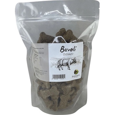 Bohemia byvolie sucháre pre psy 750 g