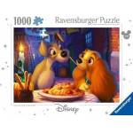 Ravensburger Puzzle 1000 Disney Classics Mongrel in Love