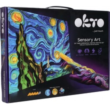 OKTO SENSOTY ART výtvarná sada ”Hvedná noc” 30x40 cm mix variantov či farieb