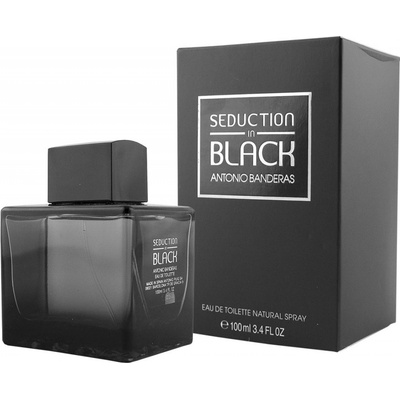 Antonio Banderas Seduction In Black toaletní voda pánská 50 ml