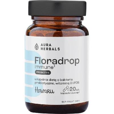 Aura Herbals Floradrop Immune Probiotic 20 kapslí
