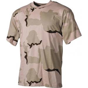 MFH Камуфлажна тениска модел 3 Col Desert, 160 г/м2 (00103Z)