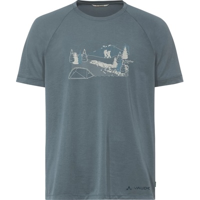 Vaude Мъжка тениска Vaude Gleann T-Shirt II T-shirt - Heron Uni - размер XXL (216-7624-0315)
