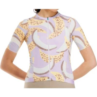 PEPPERMINT Дамска фланелка с къс ръкав за колоездене PEPPERMINT Women's Signature Jersey Cycling jersey - Bananarama Serenity (156-2713-0813)