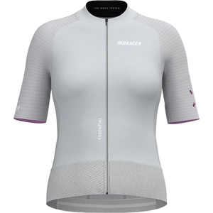 Bioracer Дамска фланелка с къс ръкав за колоездене Bioracer Women's Epic Jersey Cycling jersey - Cool Grey - размер XL (156-3077-0115)