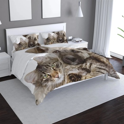 Sablio Obliečky Mačiatko a šteniatko 140x200 70x90
