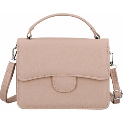 Minimalistická dámská crossbody kabelka Assa růžová