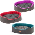 Ferplast Dandy C - Овално памучно легло с възглавница за кучета , 80 х 55 х 20 см. /три модела/