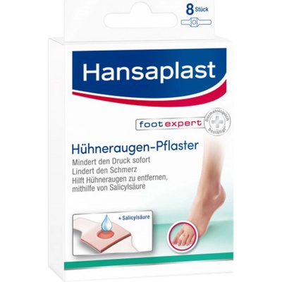 Hansaplast náplasť na kuriu oka, 8 ks