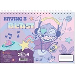 Diakakis Скицник със спирала А4, 30л, lilostitch (30204-А-lilostitch)