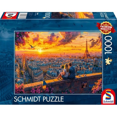 Schmidt Parížske strešné šepoty 1000 dielov