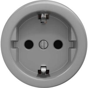 Reblig - Ретро домашен контакт без рамка SCHUKO 230V/16A сив (RG0111)
