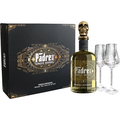 Padre Azul Tequila Reposado Single Barrel 40%, 0,7l (darčeková kazeta)
