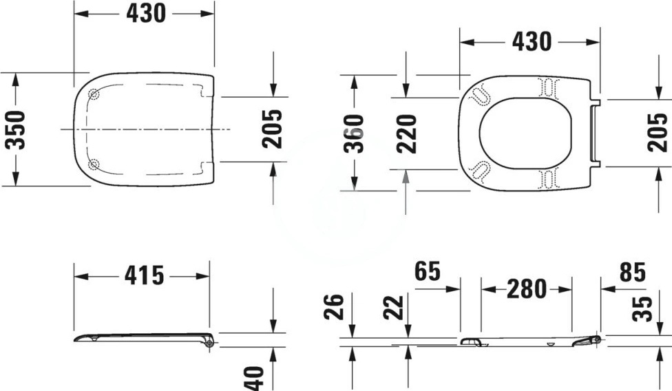 Duravit D-Code 0067310000