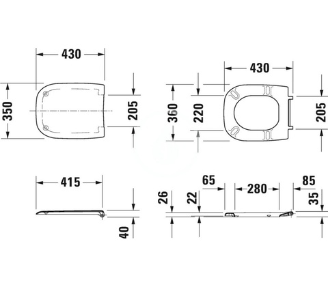 Duravit D-Code 0067310000