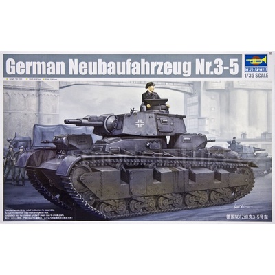 Trumpeter German Neubaufahrzeug Nr.3-5 1:35