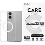 Panzer Гръб CARE by PanzerGlass за Samsung Galaxy S25 Edge, Flagship Urban White QI - Прозрачен