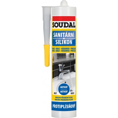 Soudal sanitární silikon 310 g šedá