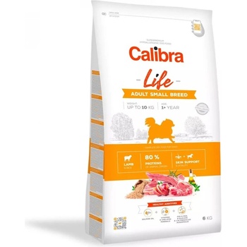 Calibra CALIBRA Life Adult Small Breed Lamb храна за кучета, гранули, агнешко, 6kg