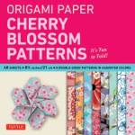 Tuttle Publishing Origami Paper- Cherry Blossom Patterns Large 8 1/4" 48 sh | Tuttle Publishing