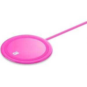Cellularline Безжично зарядно Qi Neon 10W, Розово