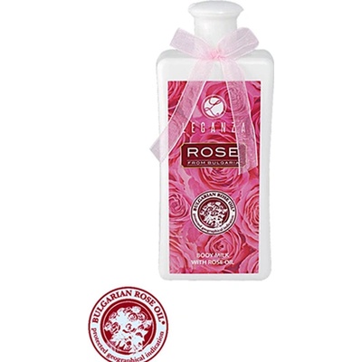 Leganza Rose tělové mléko (Bulgarian Rose Oil) 200 ml