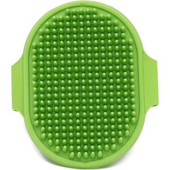 Surtep Animals Vyčesávací masážní kartáč 13cm Zelená