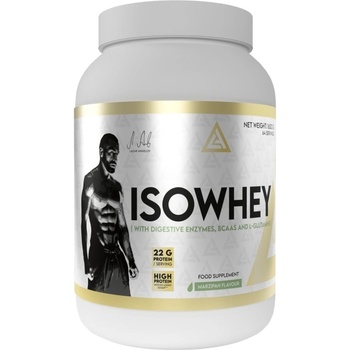 Lazar Angelov Nutrition IsoWhey | Whey Protein Isolate with Digestive Enzymes, BCAA & Glutamine [1600 грама] Марципан