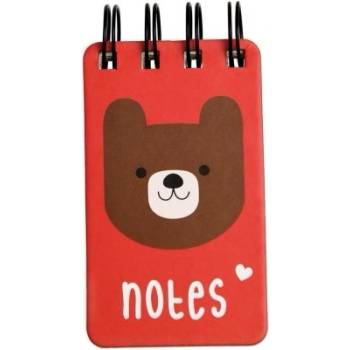 Rex London - Тефтерче със спирала - Мечето Бруно (27778)