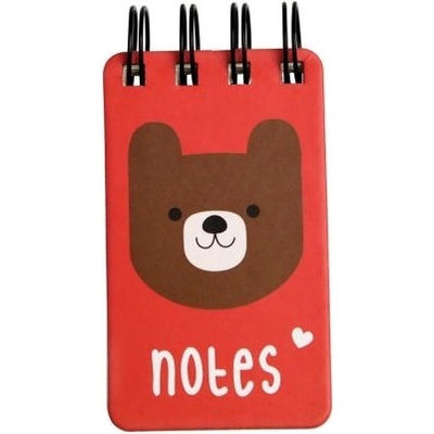 Rex London - Тефтерче със спирала - Мечето Бруно (27778)