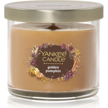 Yankee Candle Golden Pumpkin ароматна свещ Signature 122 гр