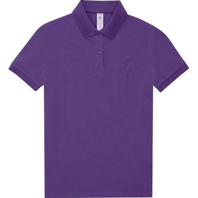 B&C My Polo 180 /women Dámske piqué polo fialová meta lilac