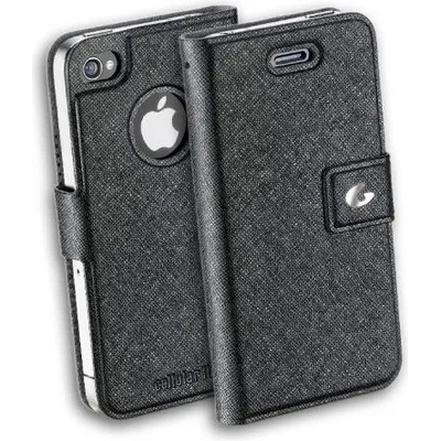 Cellularline CL Apple iPhone 4/4S Book Slim Калъф Черен