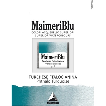 Maimeri Blu Акварелна боя Phthalocyanine Turquoise 431 1, 5 ml 1 бр (M1607431)