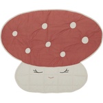 OYOY Mini Червено детско килимче за игра 120x98 cm Mushroom - OYOY Mini (M107676)
