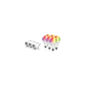 DELTACO Смарт комплект DELTACO SH-KIT03, 3 x мини контакти, 6 x LED крушки (DELT-SH-KIT03)