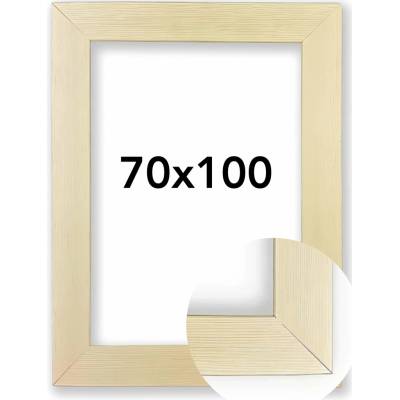 Fotorámeček Lenna Rozměr: 70 x 100 cm, Barva: Bílá, Typ zasklení: Plexi